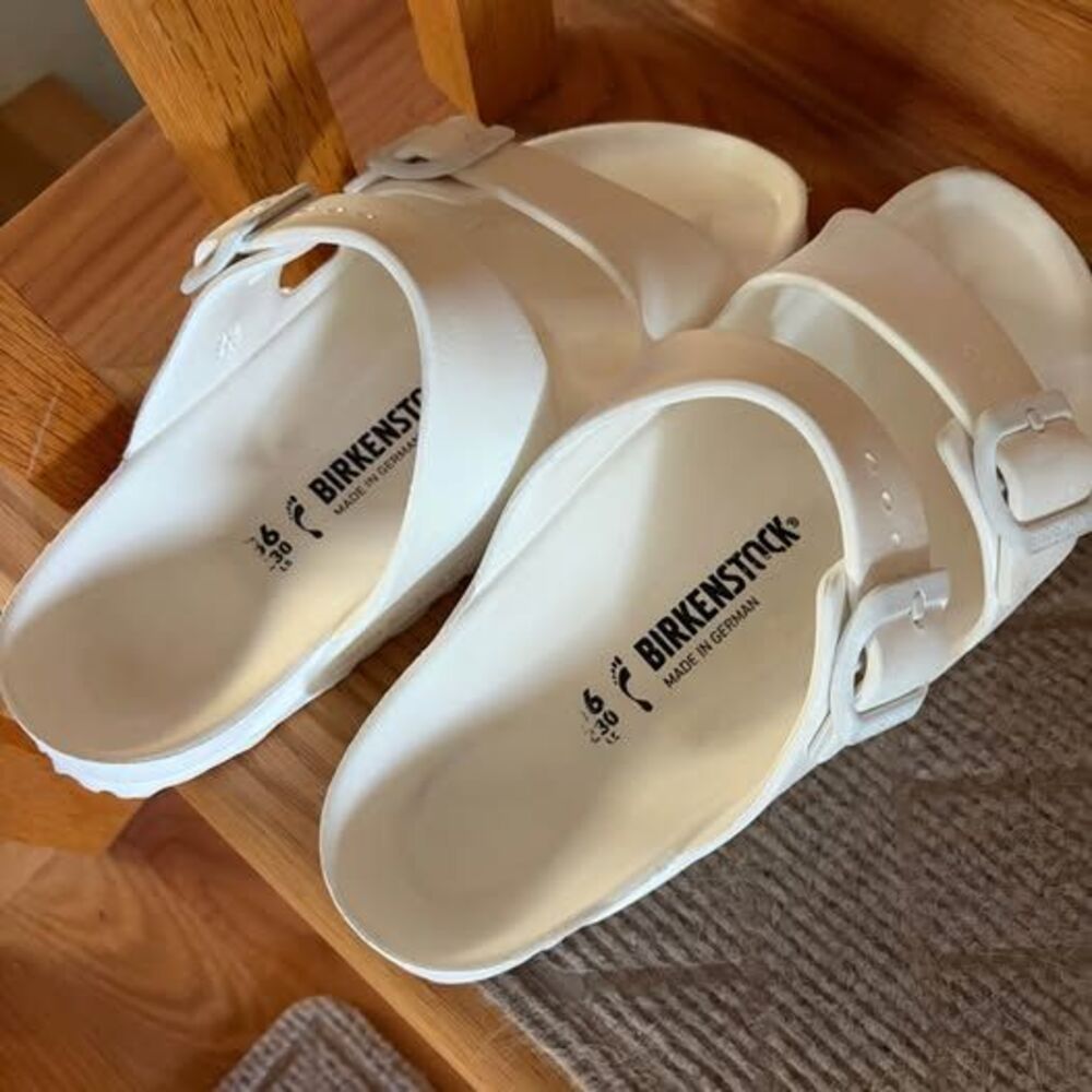 Birkenstock Eva Arizona white sandals Size 36 US 5-5.5